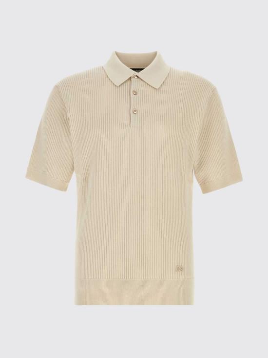 26SS 돌체앤가바나 폴로 티셔츠 GXZBJZJBCJC A4567 Yellow Cream - DOLCE & GABBANA