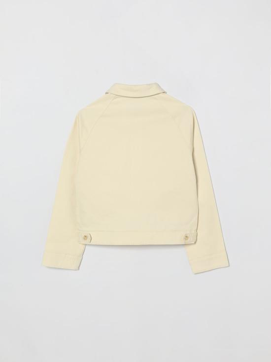 26SS [키즈] 마이클 코어스 캐주얼 자켓 R30584 190 Cream - MICHAEL KORS