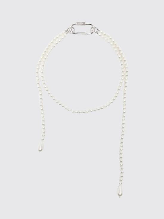 26SS 시몬로샤 목걸이/팬던트 NKS1110904 PEARL White