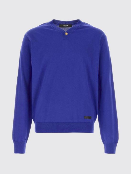 26SS 베르사체 스웨터 10221411A12273 1UO40 Blue - VERSACE