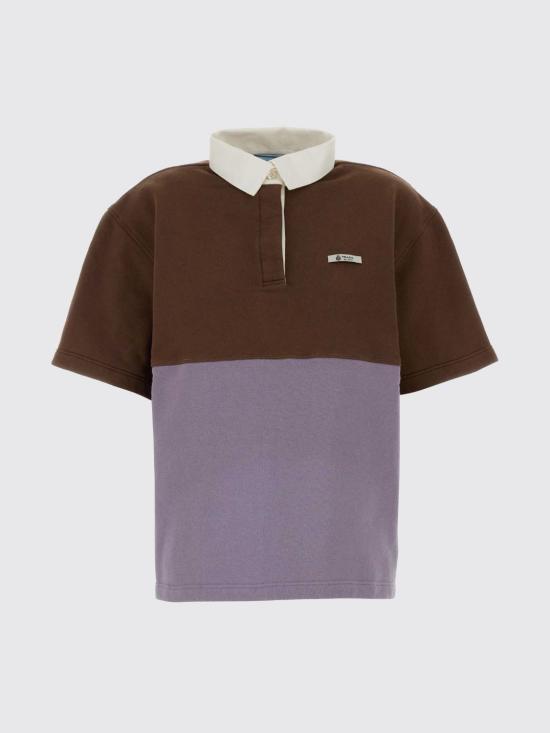 26SS 프라다 폴로 티셔츠 135736SOOO186J F05AY Tobacco