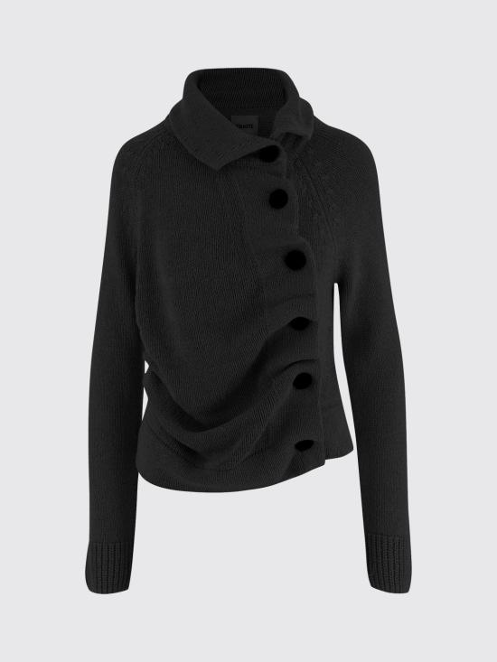 26SS 케이트 폴로 티셔츠 9813458 200 Black - KHAITE