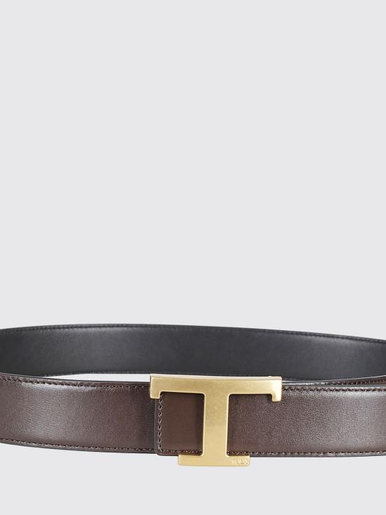 26SS 토즈 가죽 벨트 XCMCQR55100CPE 0ZIH Brown - TODS