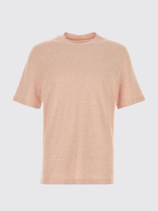 26SS 브루넬로 쿠치넬리 반팔 티셔츠 MW8351308 C014 Pink - BRUNELLO CUCINELLI