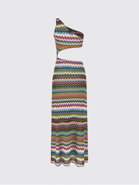 26SS 미소니 롱 원피스 MC25SQ0CBR014F SM9YJ Multicolor - MISSONI