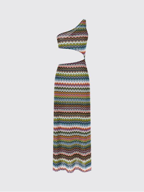 26SS 미소니 롱 원피스 MC25SQ0CBR014F SM9YJ Multicolor - MISSONI