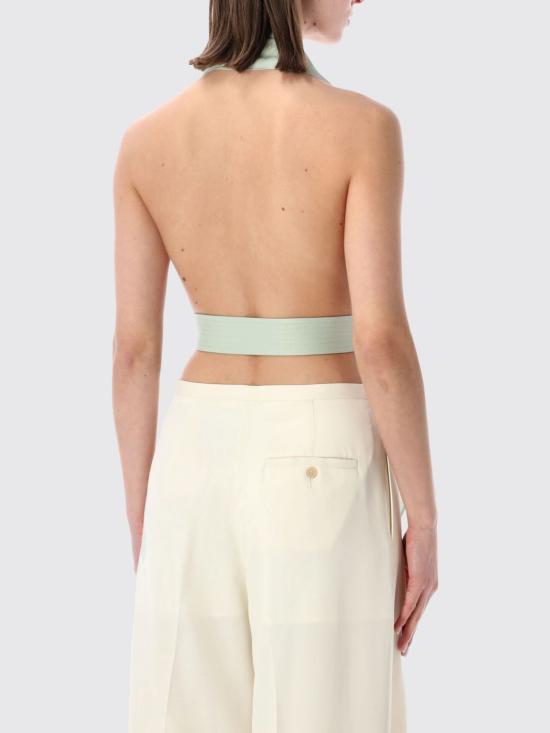 26SS 알베르타 페레티 민소매 티셔츠 8040128 0340 Green - ALBERTA FERRETTI