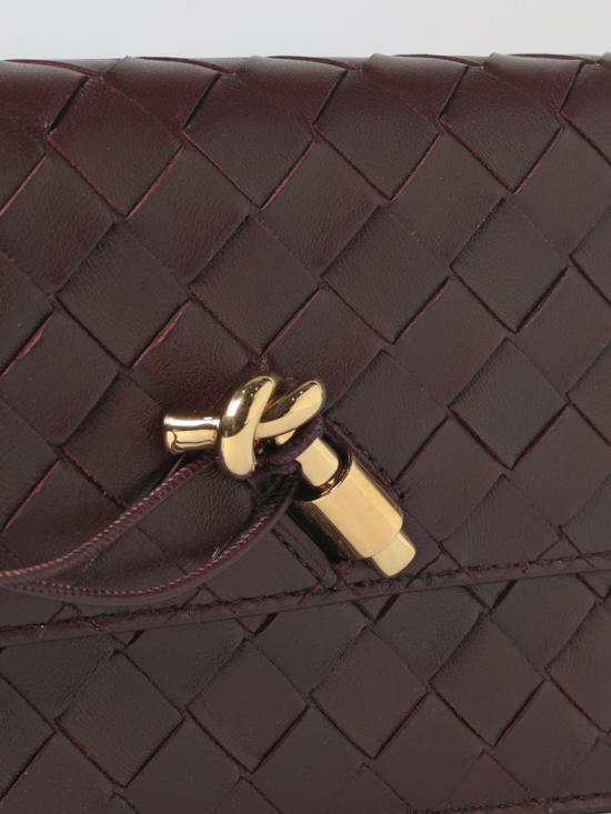 26SS 보테가베네타 안디아모 월렛 온 체인백 844107VCPP2 2264 Wine - BOTTEGA VENETA