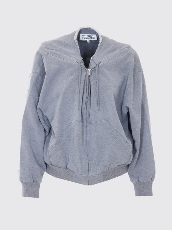 26SS MM6 메종마르지엘라 드로우스트링 후드 S52HG0041M25014 853M Grey - MM6 MAISON MARGIELA