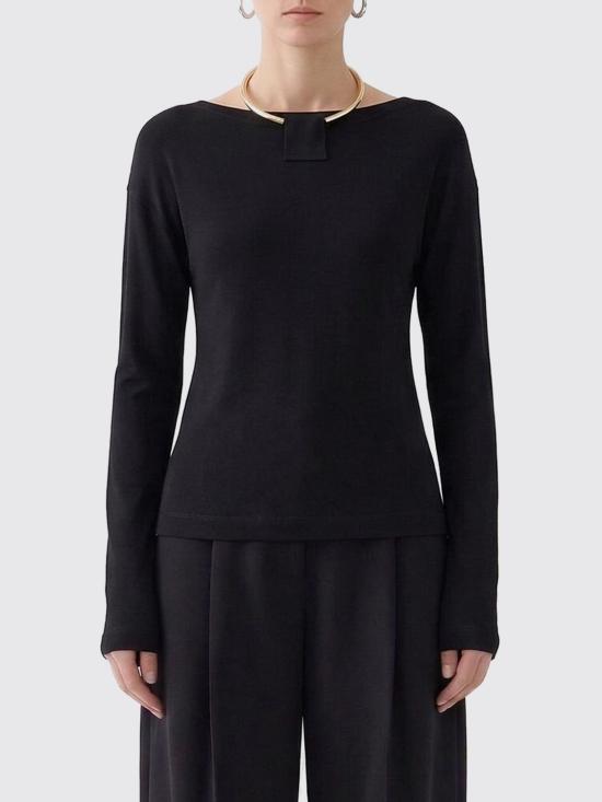 26SS 다크파크 긴팔 티셔츠 WJE29JER04 0099 Black