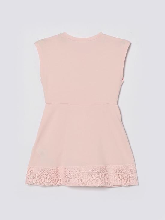 26SS [키즈] 리우조 원피스 KA6014JS003 X0672 Pink - LIU JO