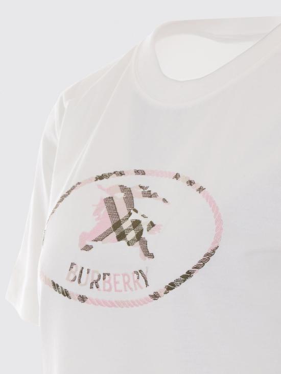 26SS 버버리 반팔 티셔츠 8126359 White - BURBERRY