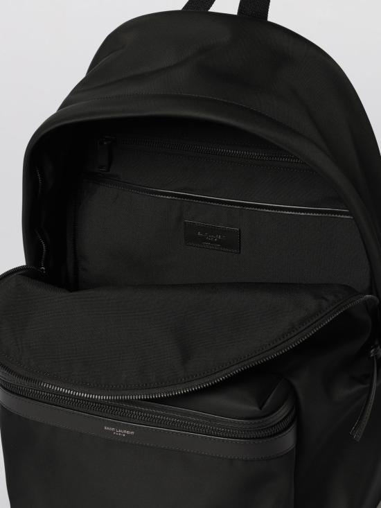 26SS 생로랑 CITY 시티 클래식 로고 백팩 534967FAEY2 1000 Black - SAINT LAURENT
