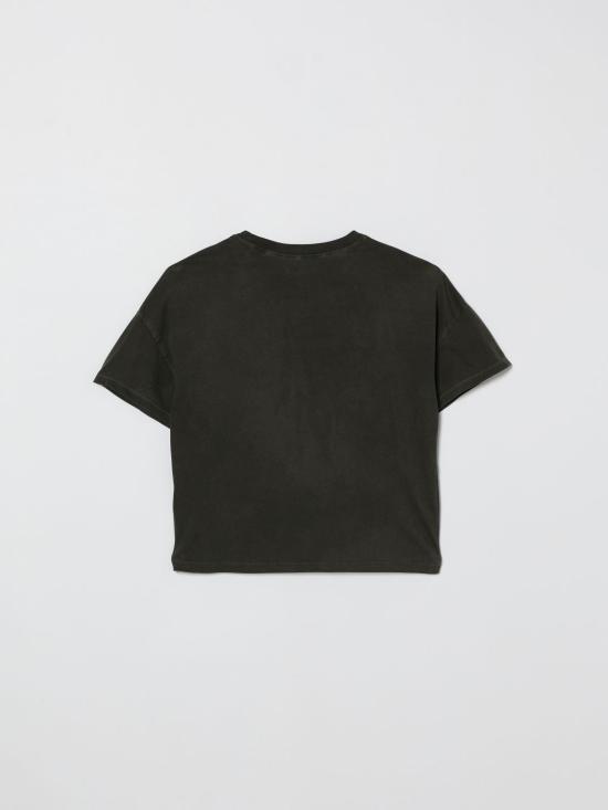 26SS [키즈] 자딕앤볼테르 티셔츠 X60528 09B Black - ZADIG & VOLTAIRE