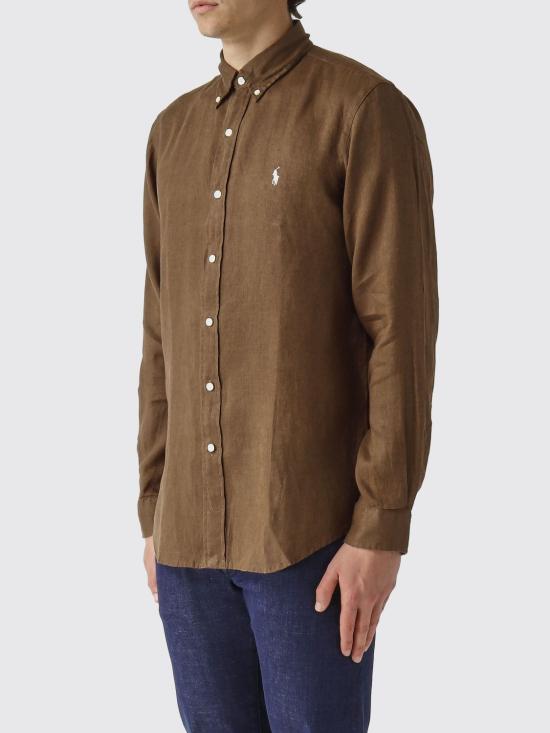 26SS 폴로 랄프로렌 긴팔 셔츠 710966294 514 Camel - POLO RALPH LAUREN