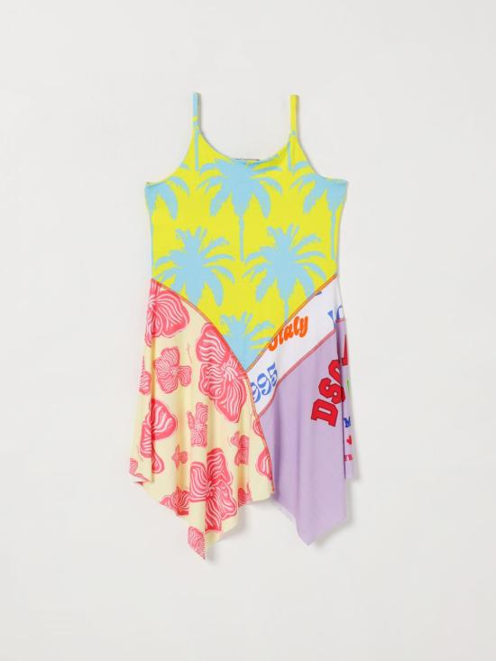 26SS [키즈] 디스퀘어드2 원피스 DQ3333D0AHC DQ003 Multicolor - DSQUARED2