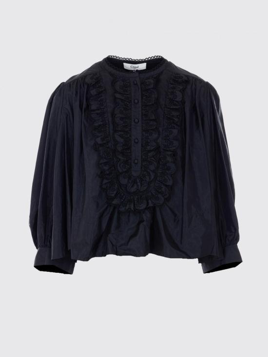 26SS 끌로에 블라우스 CH26SHT28102 001 Black - CHLOE