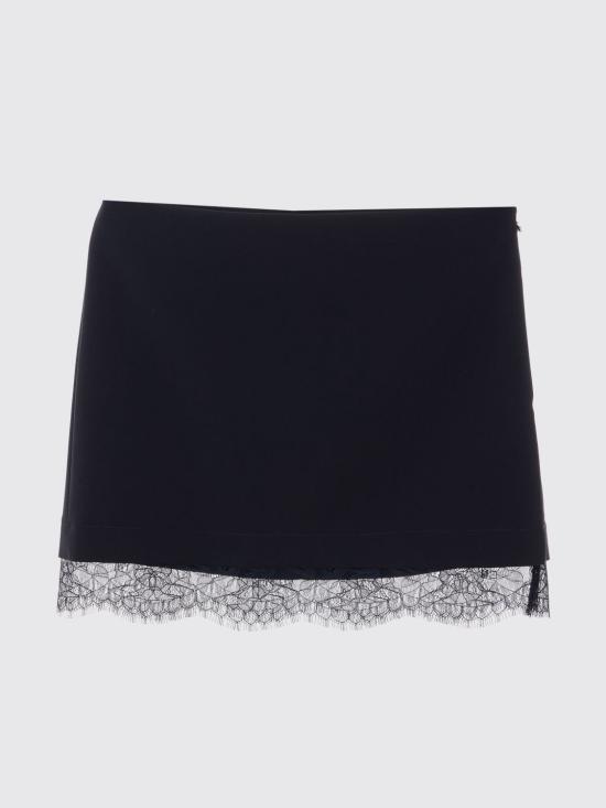 26SS 파트리지아페페 미디 스커트 8G0528A6F5 K103 Black - PATRIZIA PEPE