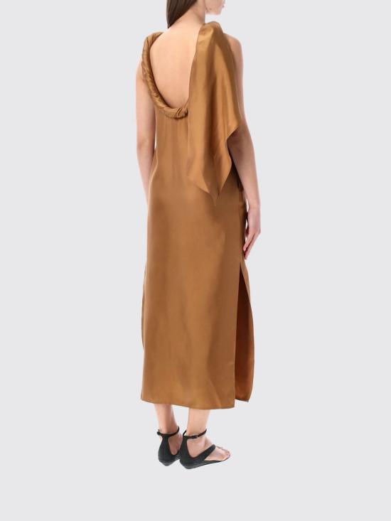 26SS 루루 스튜디오 롱 원피스 SUSAN MACADAMIA Cream - LOULOU STUDIO