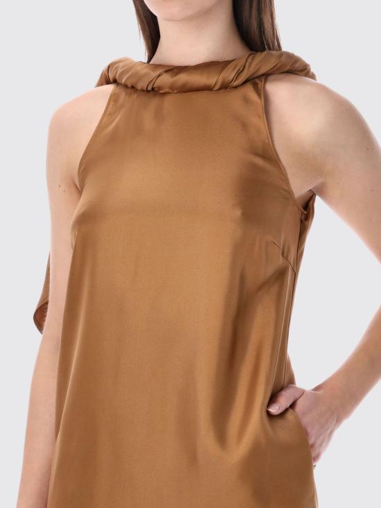 26SS 루루 스튜디오 롱 원피스 SUSAN MACADAMIA Cream - LOULOU STUDIO