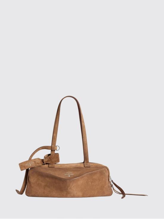 26SS 발렌시아가 캐리 볼링백 스몰 8329202AB9G 2533 Hazel