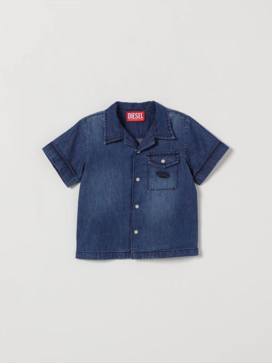 26SS [키즈] 디젤 데님 셔츠 K00724KXBRW K01 Blue