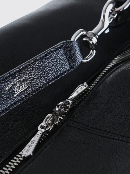 26SS 구찌 브레라 레더 라지 크로스백 864485AAGDQ 1053 Black - GUCCI