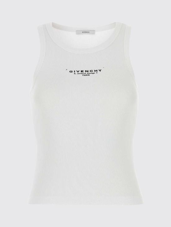 26SS 지방시 민소매 티셔츠 BW70FPP75N 100 White