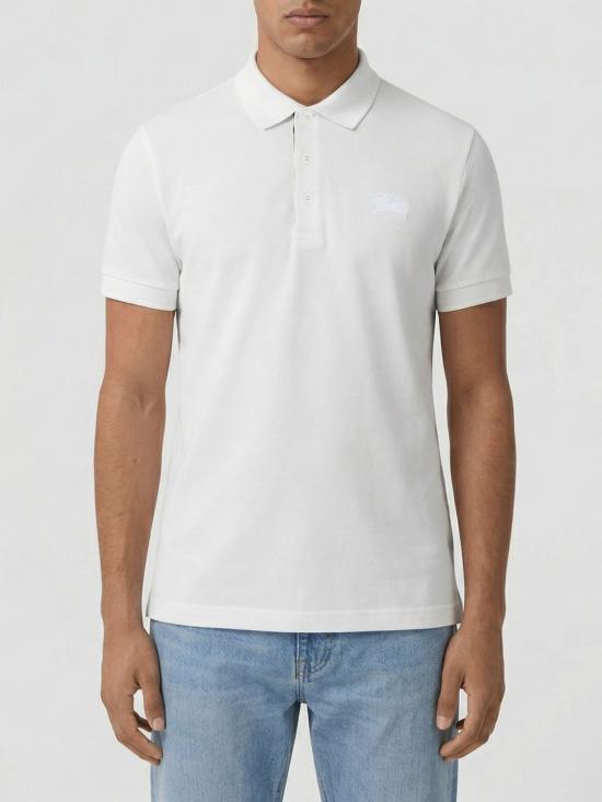 26SS 버버리 코튼 폴로셔츠 8126937 White