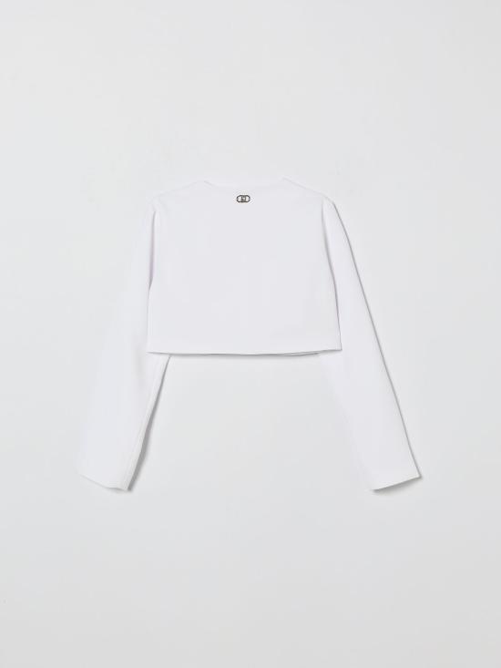 26SS [키즈] 리우조 캐주얼 자켓 GA6036T4508 10601 White - LIU JO