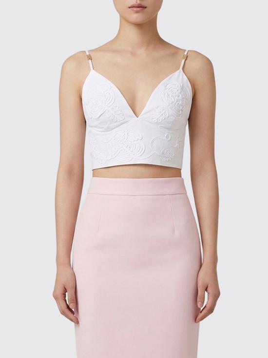 26SS 리우조 민소매 티셔츠 CA6181T039A 11111 White