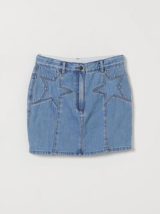 26SS [키즈] 스텔라 맥카트니 스커트 TY7B31Z0746 601 Blue