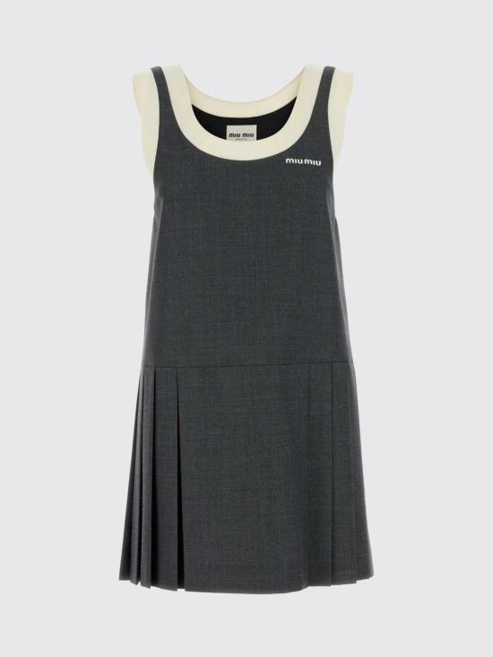 26SS 미우미우 미디 원피스 MF5647SOOO11RF F0480 Grey