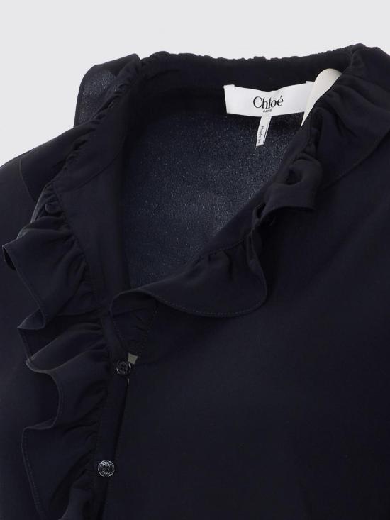 26SS 끌로에 블라우스 CH26SHT33005 001 Black - CHLOE