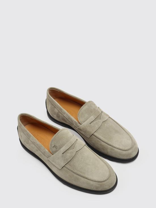 26SS 토즈 스웨이드 페니 로퍼 XXM78L0JM60RE0 C405 Dove Grey - TODS