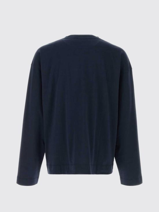 26SS 드리스 반 노튼 긴팔 티셔츠 2610211123603 509 Navy - DRIES VAN NOTEN