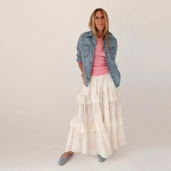  케리 로센탈 셔츠 케리 로젠탈 피아 웨스턴 버튼 다운 셔츠 - KERRI ROSENTHAL