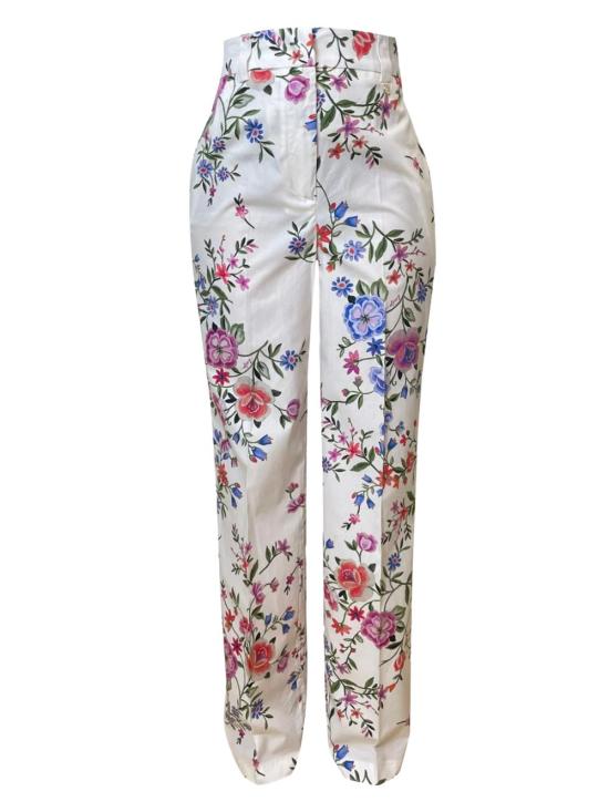 26SS 리우조 팬츠 CA6358 T589AP9669 Glam white blossom - LIU JO