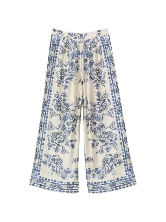 26SS 리우조 팬츠 CA6230 TS555P9652 Foulard araldic - LIU JO