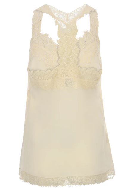 26SS 핑코 민소매 티셔츠 105592 A2SSC00 Bianco cigno - PINKO