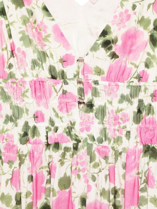 26SS 리우조 미디 원피스 WA6405 T434AP9382 Rosa - LIU JO