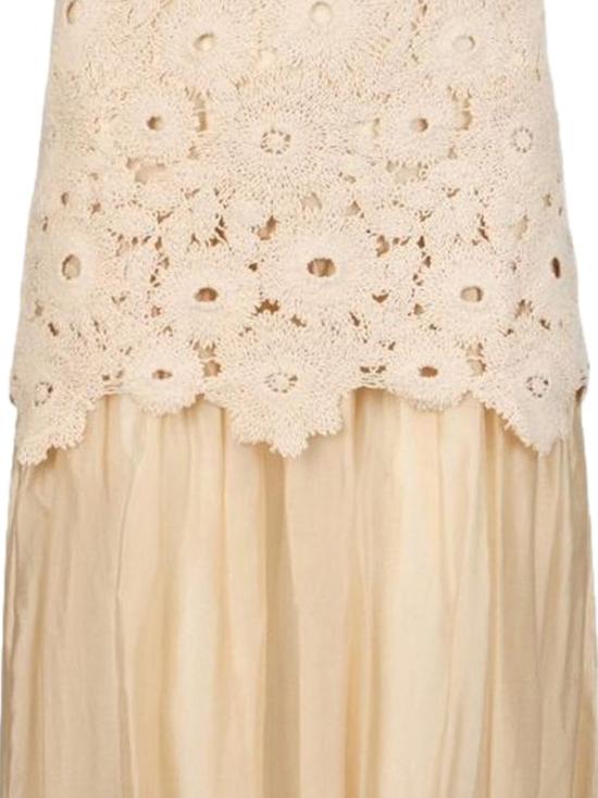 26SS 리우조 미디 원피스 CA6362 J8100P9649 Yogurt - LIU JO