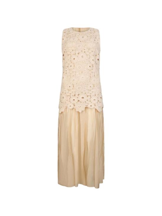 26SS 리우조 미디 원피스 CA6362 J8100P9649 Yogurt