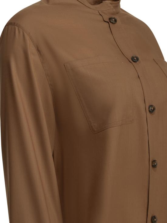 26SS 에르노 블라우스 CM000044D334872240 Brown - HERNO