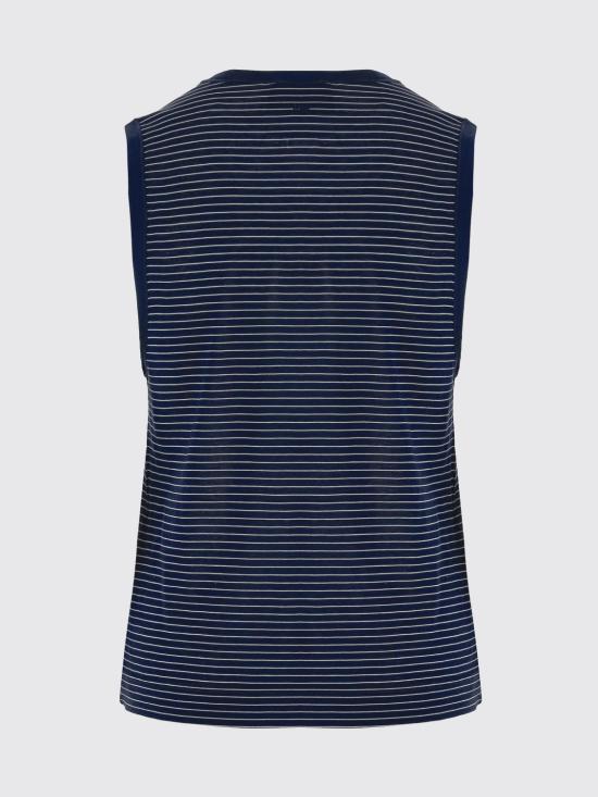 26SS 아미 민소매 티셔츠 FTP818 JE0212A044 BLUE - AMI