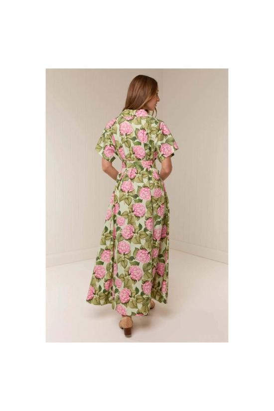  Palm Noosa 롱 원피스 팜 누사 실비 드레스 핑크 자르딘 - OTHER BRANDS