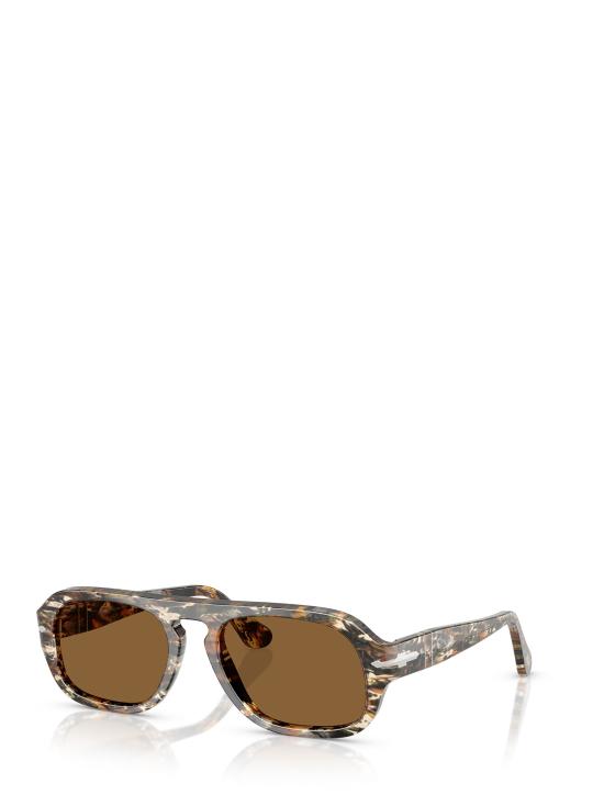 26FW 페르솔 선글라스 PO3369S 122157 AMBER BROWN PIRATE BLACK - PERSOL