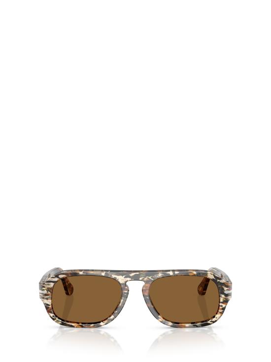 26FW 페르솔 선글라스 PO3369S 122157 AMBER BROWN PIRATE BLACK