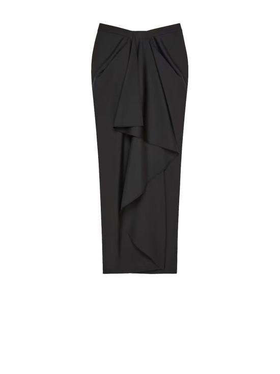  지방시 롱 스커트 블랙