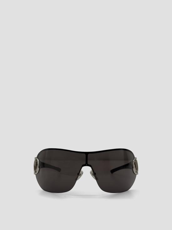 26SS 구찌 선글라스 865675J1691 8112 SLVR BLK GRY